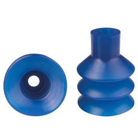 Fipa Bellows vacuum cup diam. 40 mm, Vinyl blue 21.040.027.V
